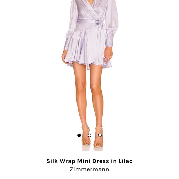 Zimmermann silk wrap dress never worn - Picture 4 of 7